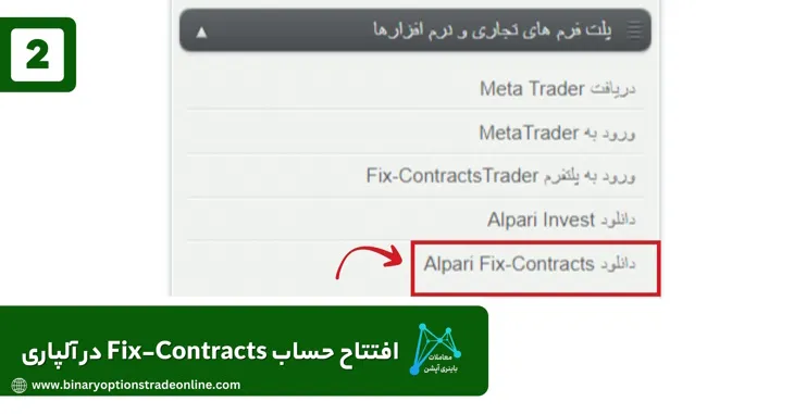 Fixed Contracts Alpari Accounts افتتاح حساب باینری آپشن آلپاری فیکس کانترکت آلپاری پلتفرم باینری آپشن آلپاری