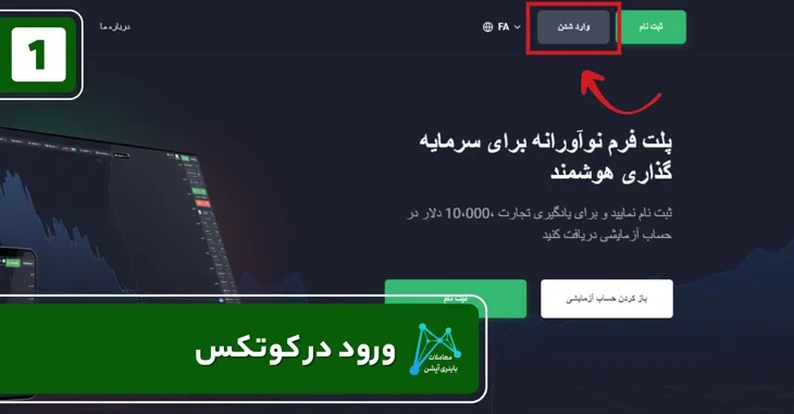 بروکر باینری آپشن کوتکس کوتکس بروکر ثبت نام بروکر کوتکس بروکرکوتکس