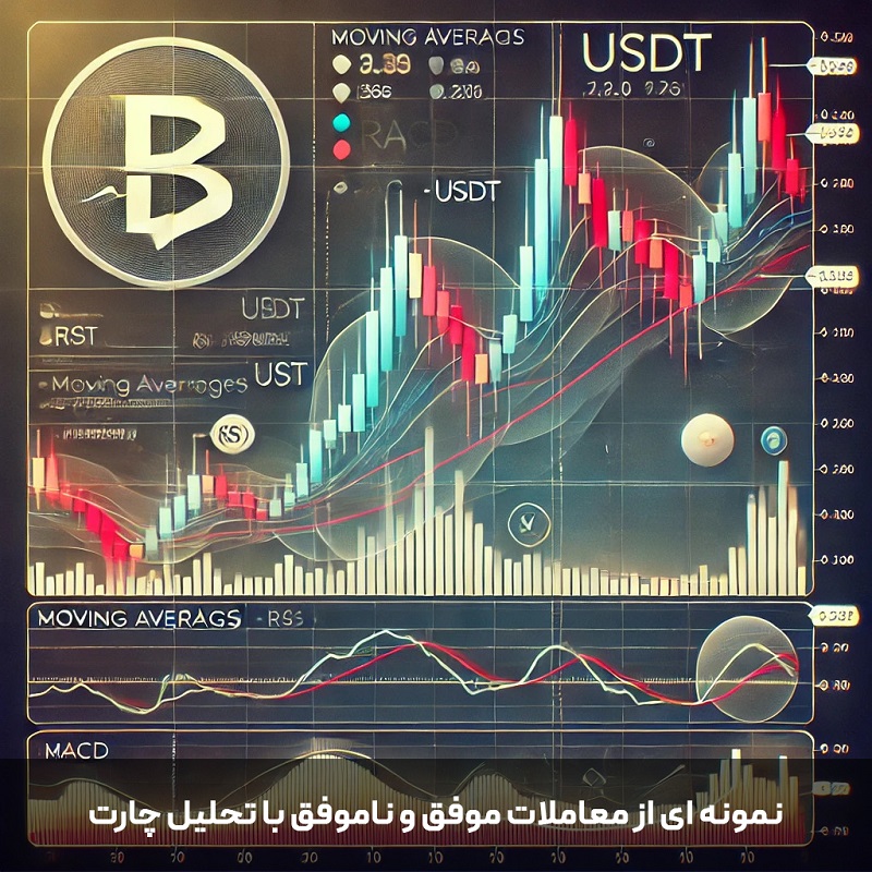 نمونه ای از معاملات موفق و ناموفق با تحلیل چارت